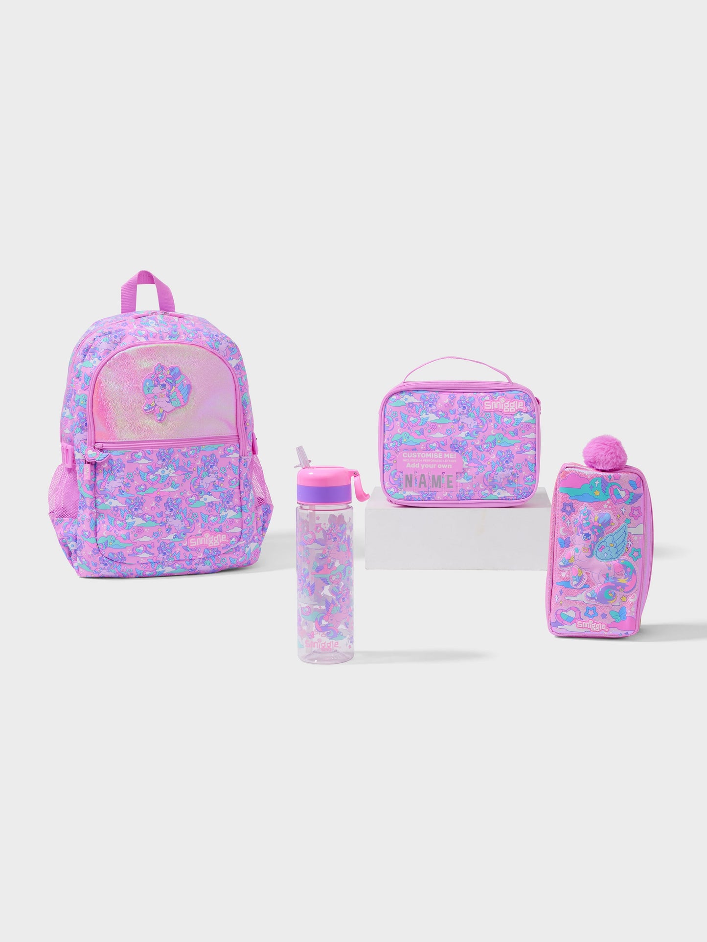 Smiggle - Trailblazer 4lü Okul Çanta Seti