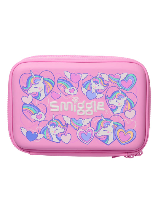 Smiggle - Fly High İki Gözlü Hardtop Kalem Kutusu