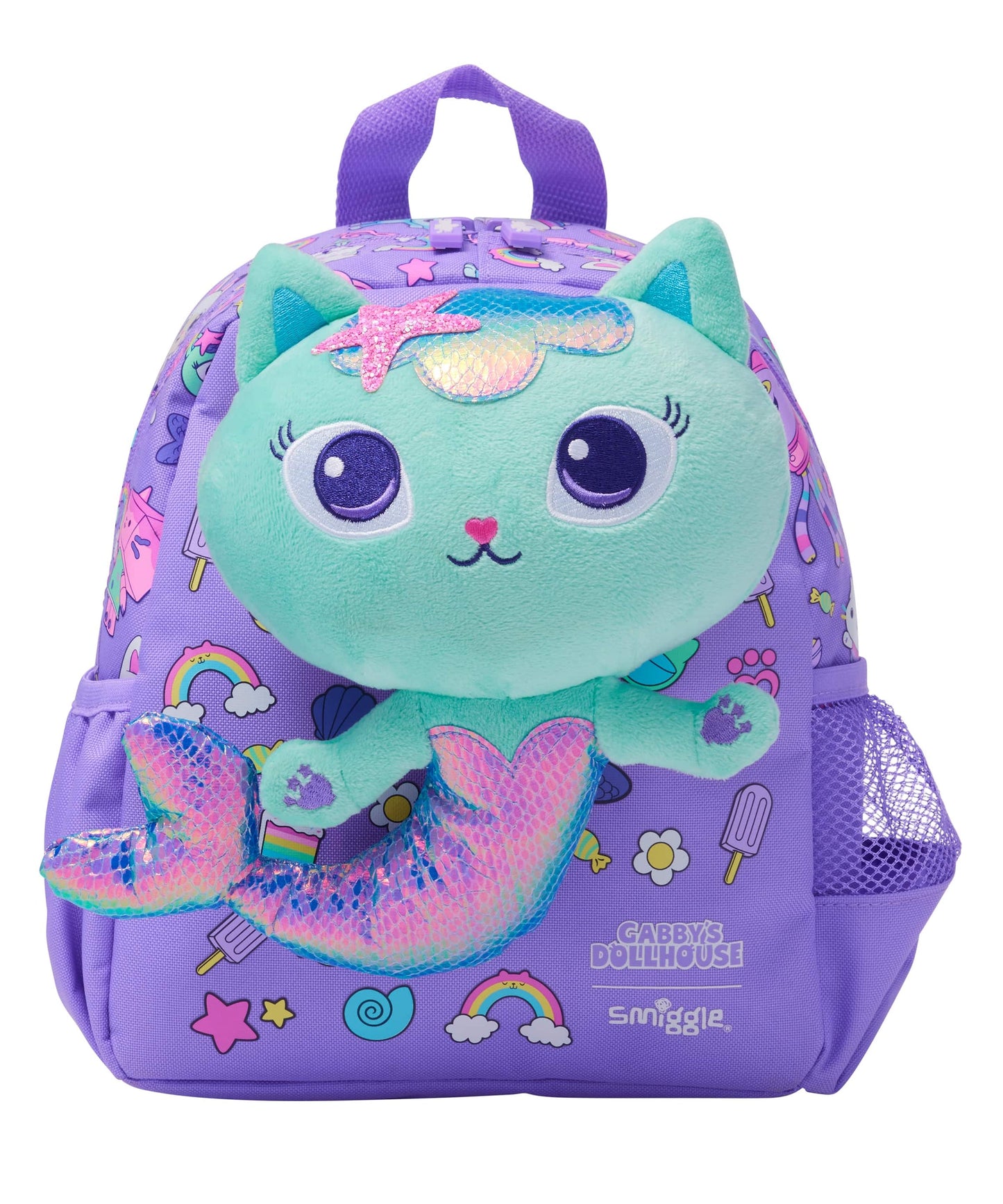Smiggle - Gabbys Dollhouse Kreş Çıkarabilir Oyuncaklı Sırt Çantası