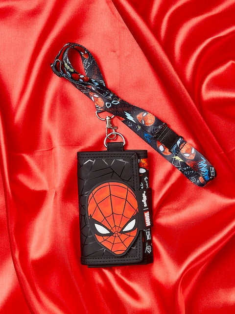 Smiggle - Marvel Spiderman Askılı Çocuk Cüzdanı