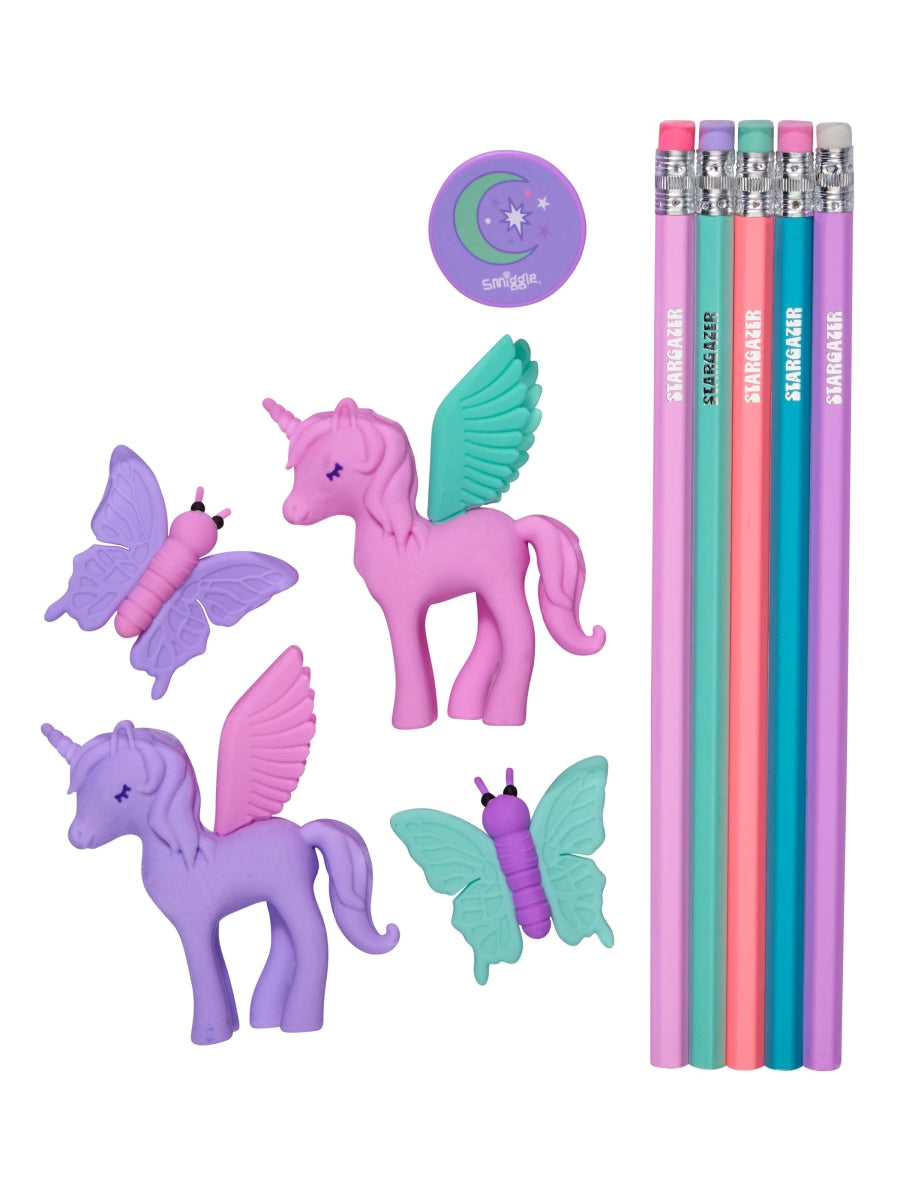 Smiggle - Vision Silgi ve Kalem Seti