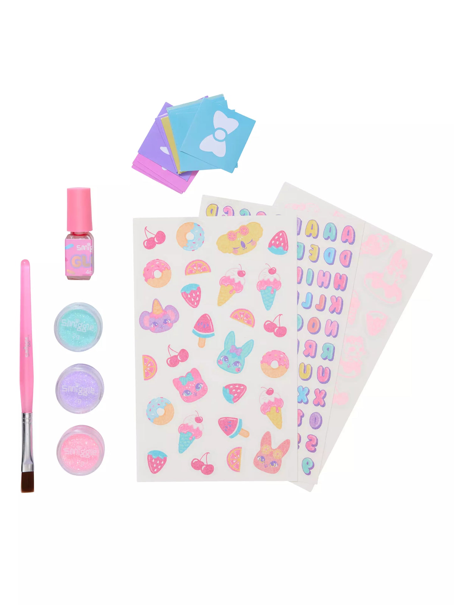 Smiggle - Çocuk Vücut Şablon ve Tasarım Seti