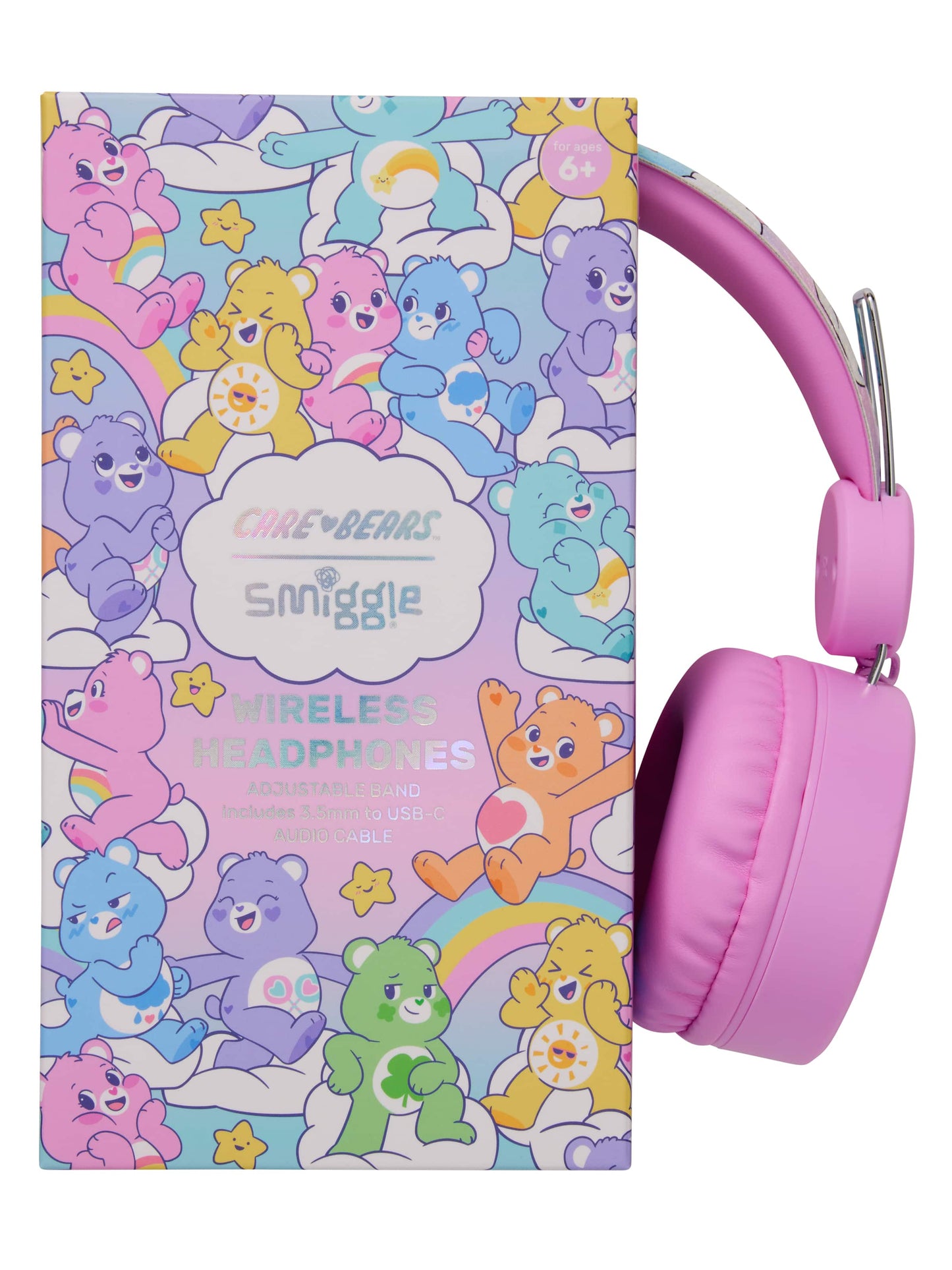 Smiggle - Care Bears Kablosuz Kulaküstü Kulaklık