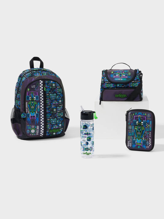Smiggle - Accelerate 4lü Okul Çanta Seti