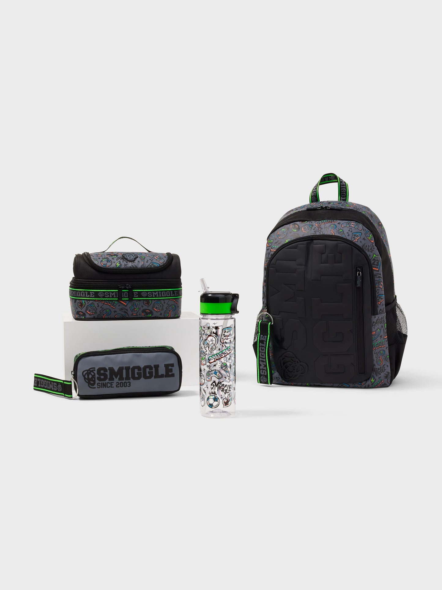 Smiggle - Smiggler 4lü Okul Çanta Seti