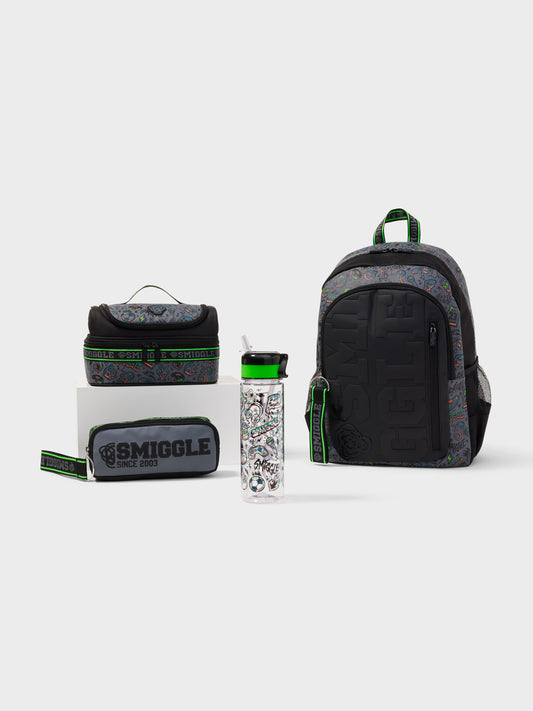 Smiggle - Smiggler 4lü Okul Çanta Seti