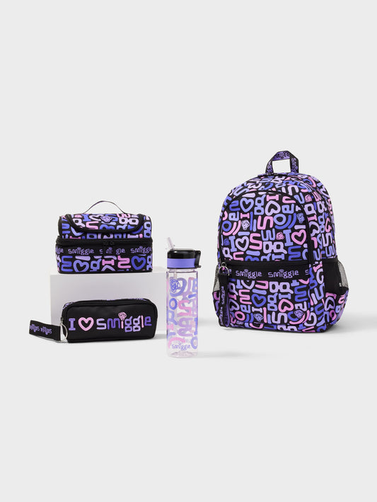 Smiggle - Smiggler 4lü Okul Çanta Seti