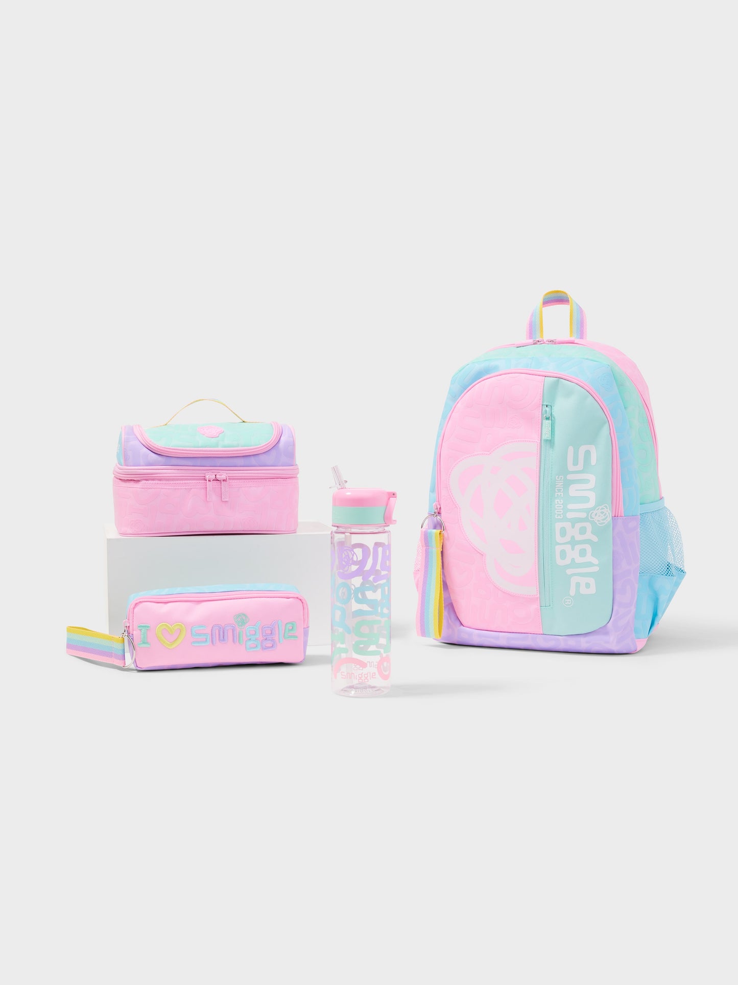 Smiggle - Smiggler 4lü Okul Çanta Seti