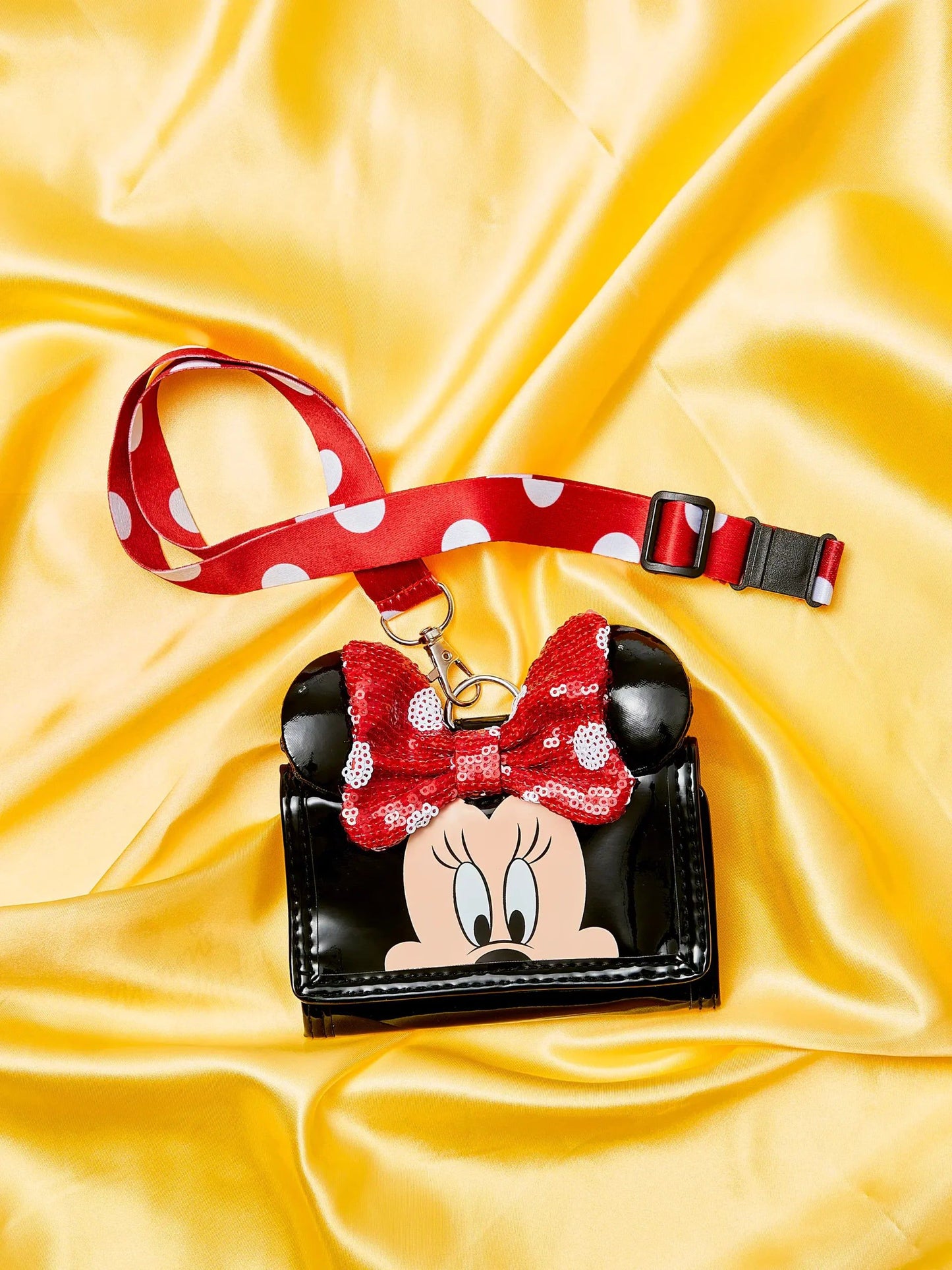 Smiggle - Minnie Mouse Karakterli İpli Cüzdan