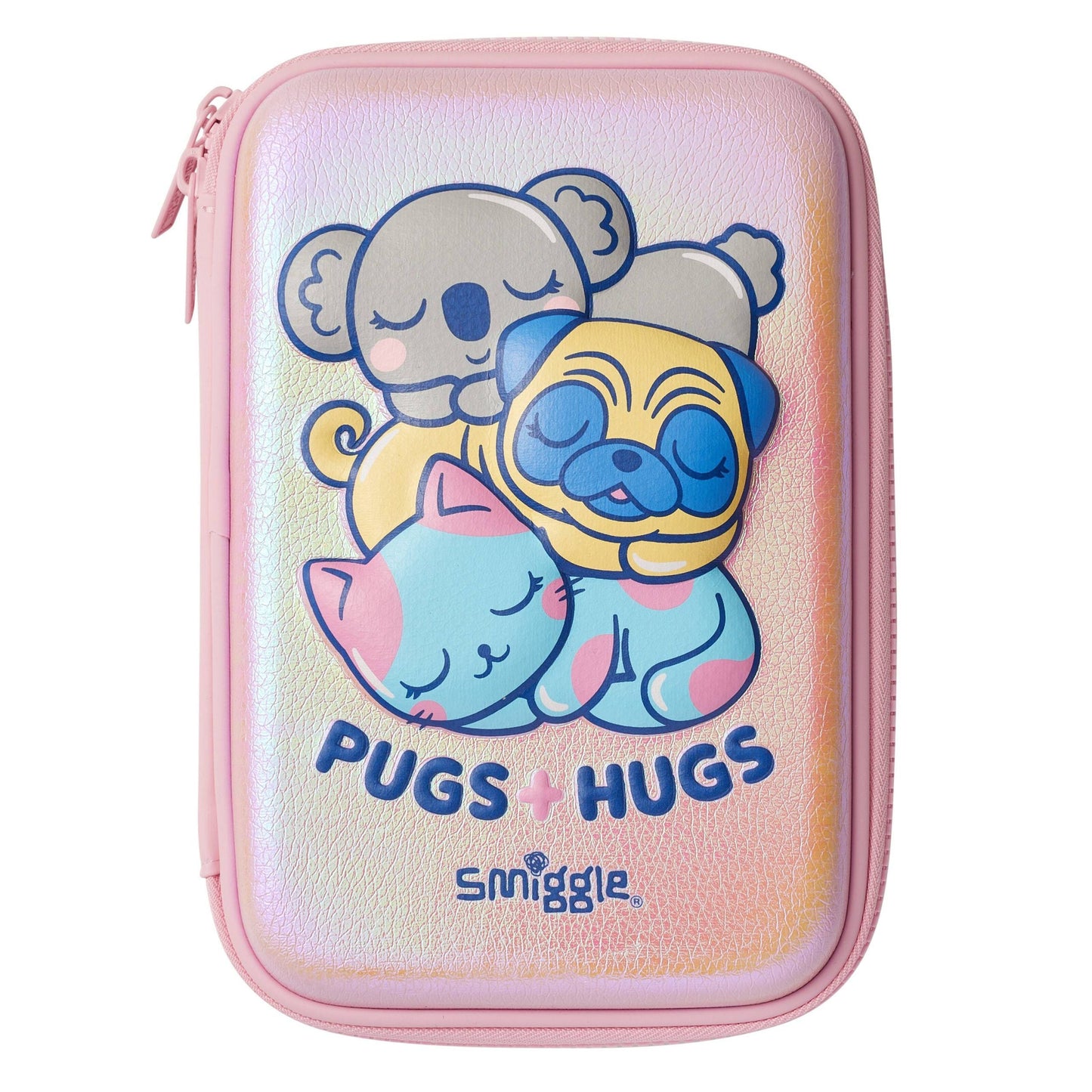 Smiggle - Better Together Kabartmalı Kalem Kutusu