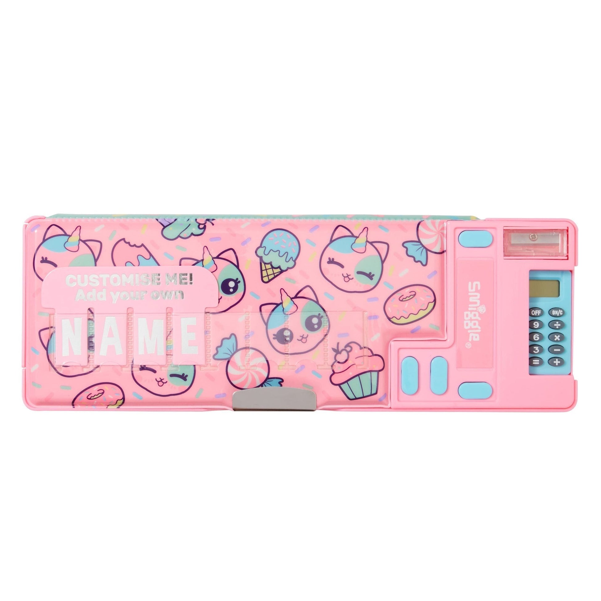 Smiggle - Budz Hesap Makineli Otomatik Kalem Kutusu