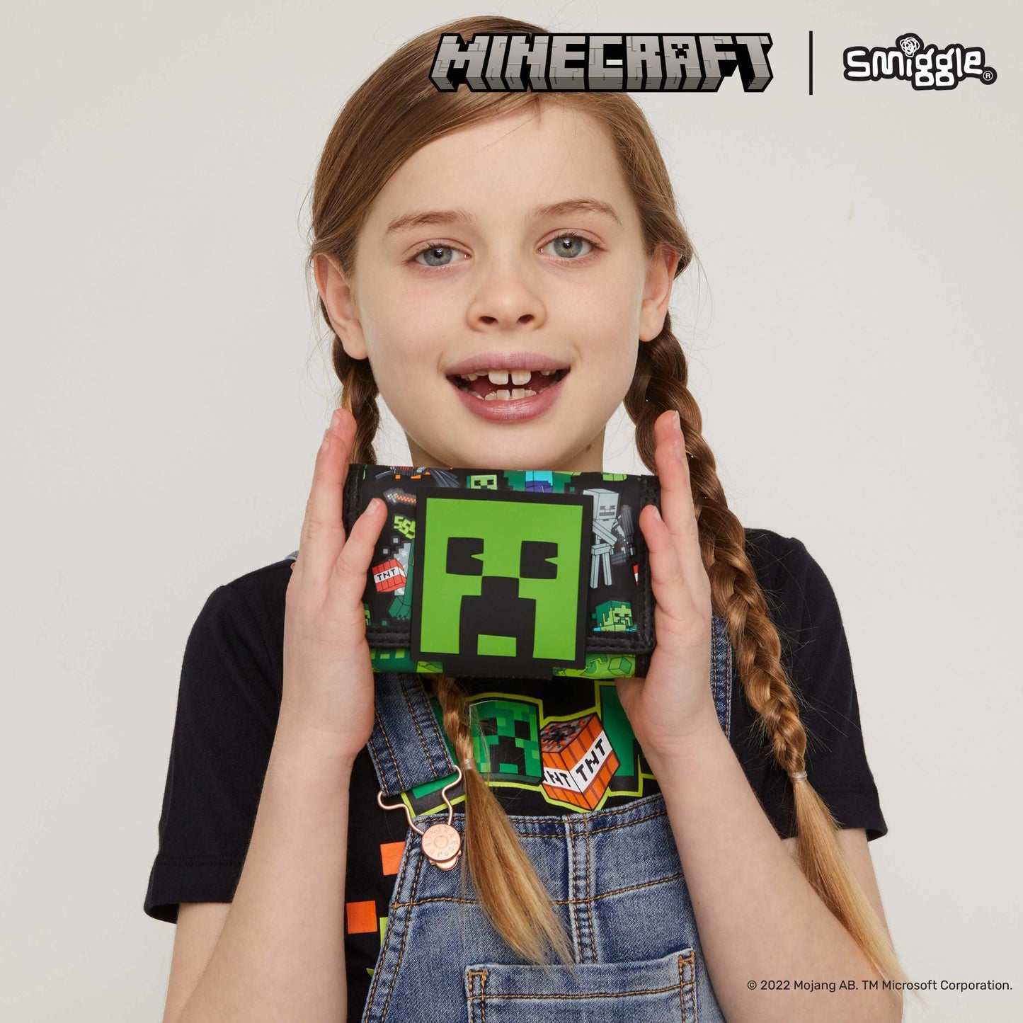 Smiggle - Minecraft Çocuk Cüzdanı