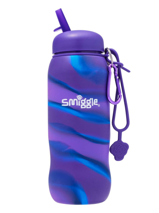 Smiggle - Freestyle Katlanabilir Pipetli 630ML Suluk