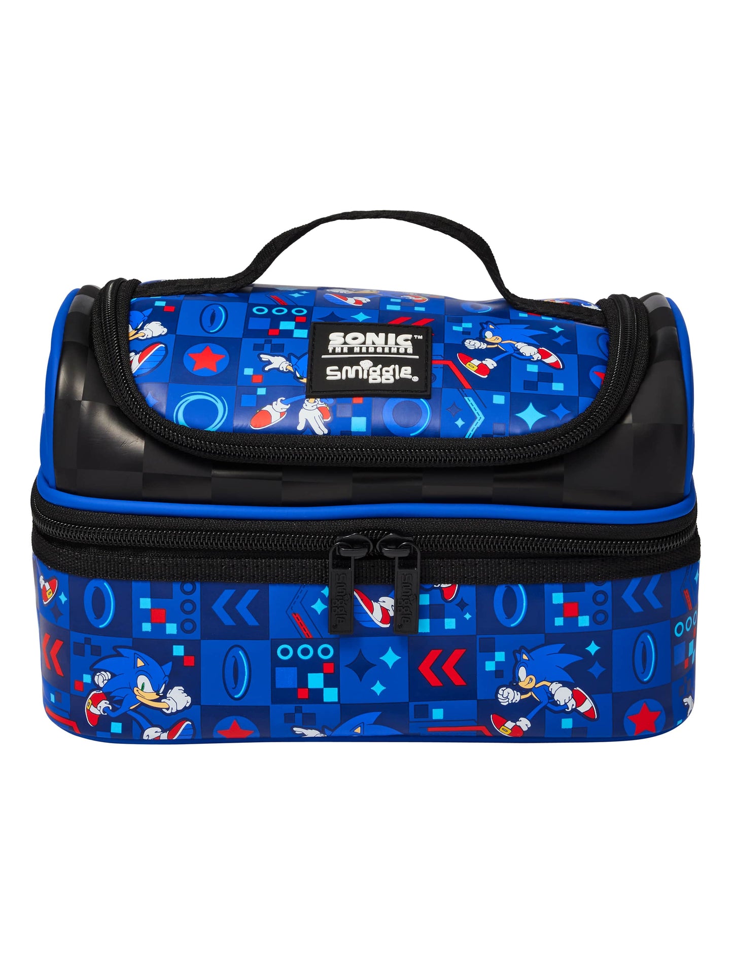 Smiggle - Sonic Çift Katlı Beslenme Çantası
