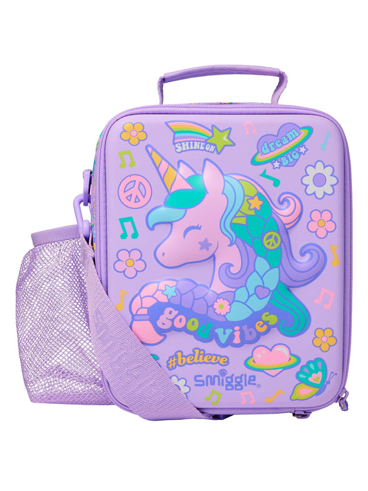 Smiggle - All Stars Sert Kapaklı Beslenme Çantası