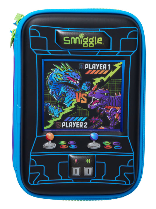Smiggle - Spectacular 3 Gözlü Hardtop Kalem Kutusu
