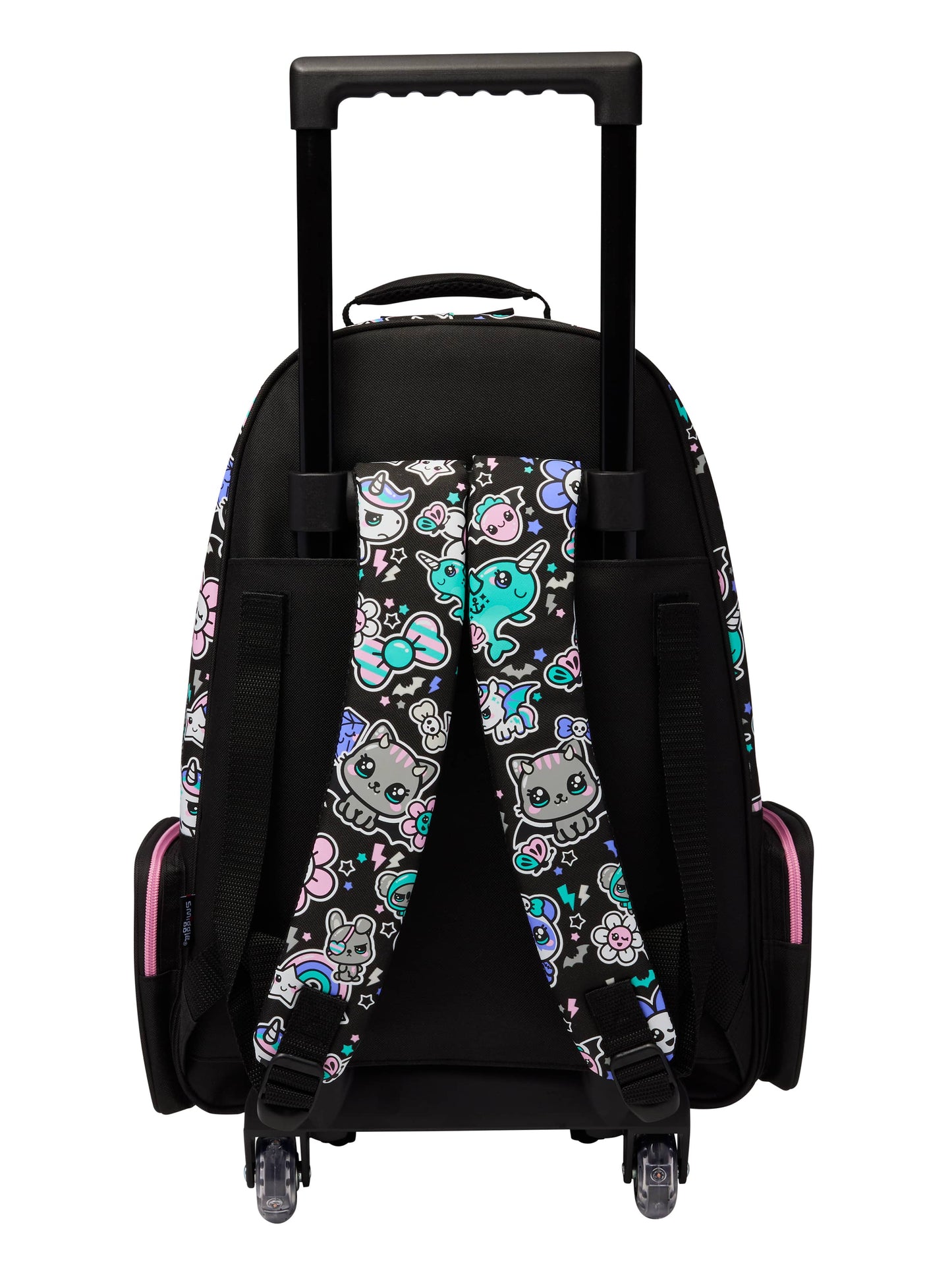 Smiggle - Trailblazer  Işıklı Tekerlekli Çekçekli Çanta