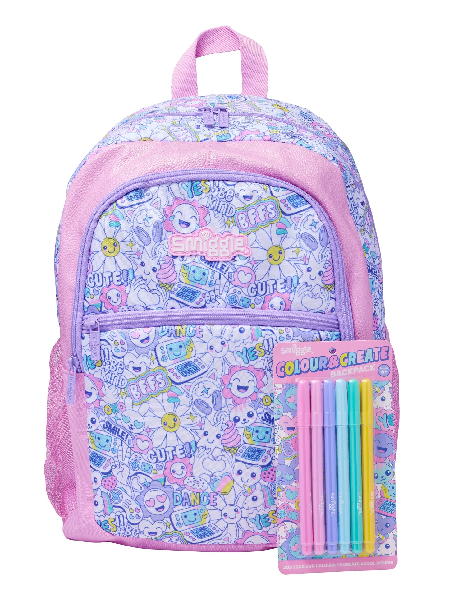 Smiggle - Play Zone Kendi Çantanı Yarat Sırt Çantası
