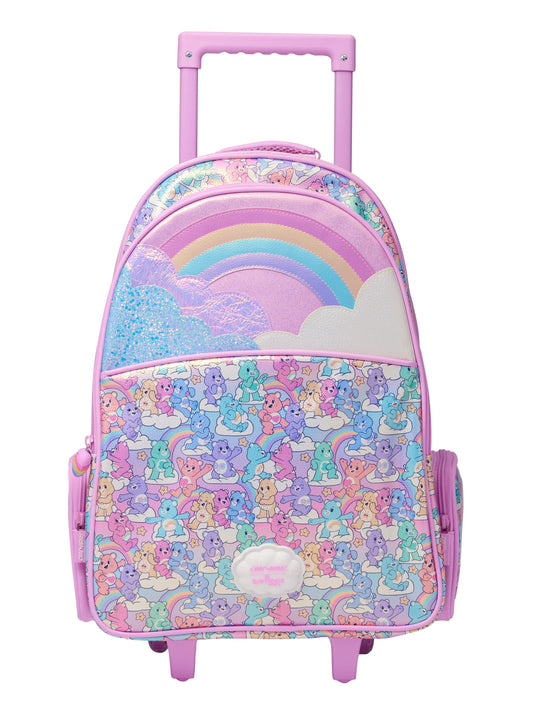 Smiggle - Care Bears Işıklı Tekerlekli Çekçekli Çanta