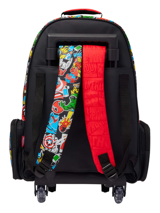 Smiggle -  Marvel Işıklı Tekerlekli Çekçekli Çanta