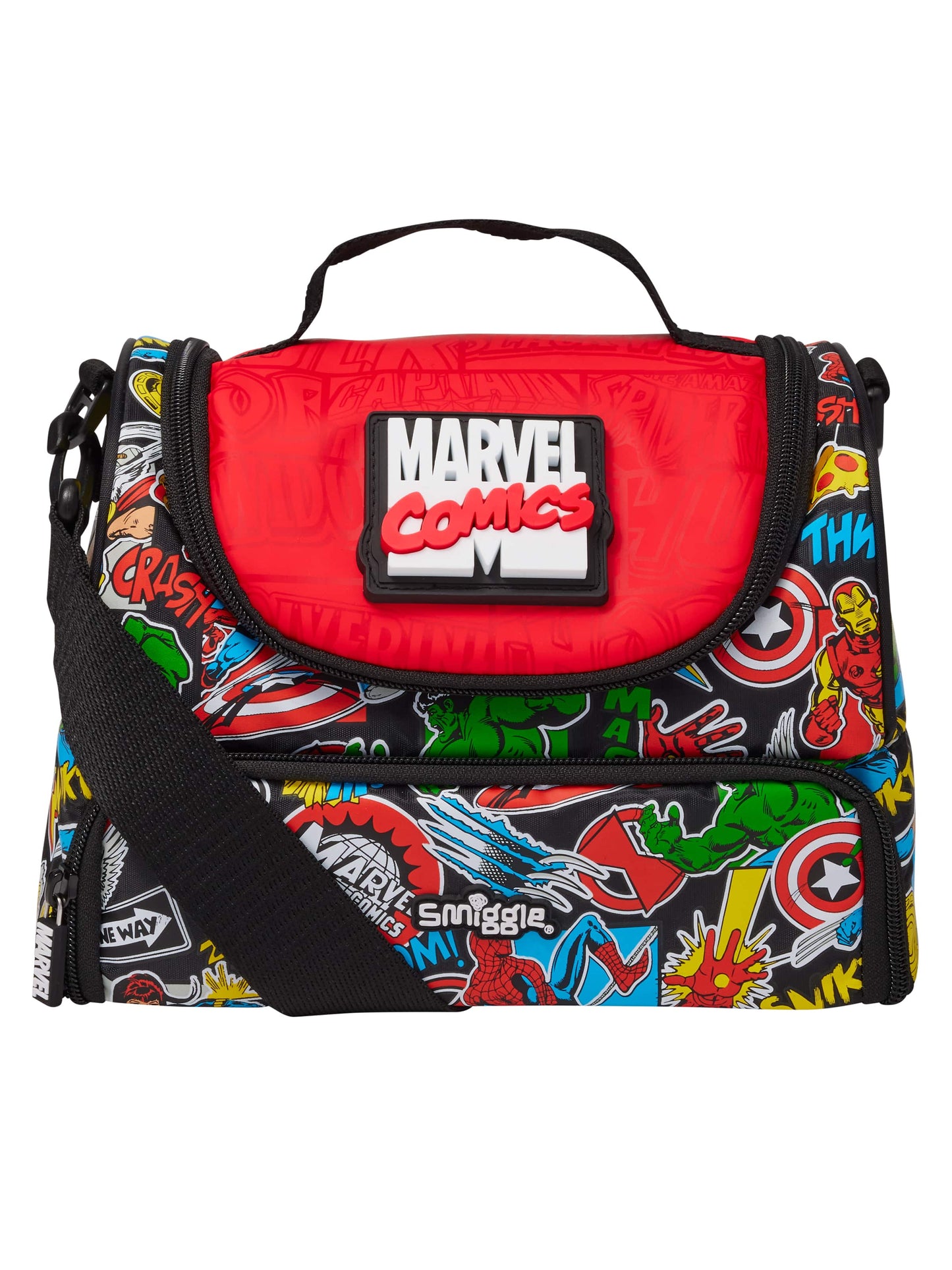 Smiggle - Marvel Çift Katlı Beslenme Çantası