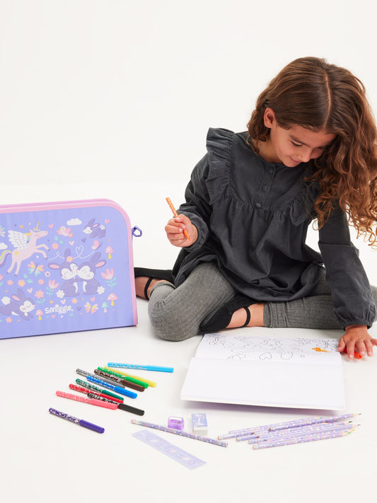 Smiggle - Adventure On-The-Go Kırtasiye ve Boyama Seti