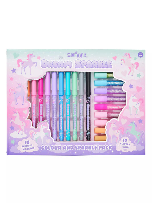 Smiggle - Dream Sparkle Renkler ve Parıltılar Kırtasiye Seti