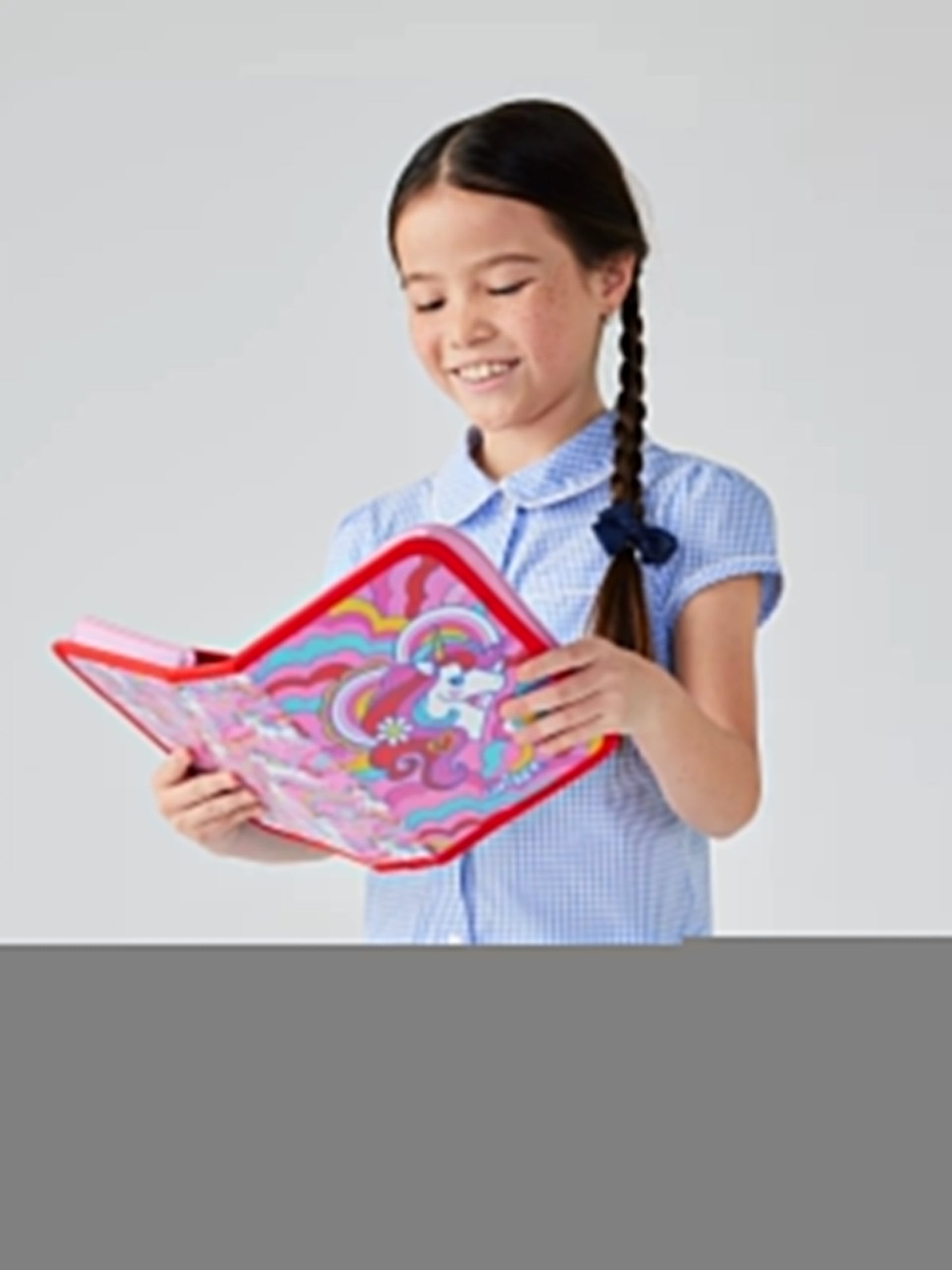 Smiggle - Wild Side  Unicorn Kalem Kutusu ve Kırtasiye Seti
