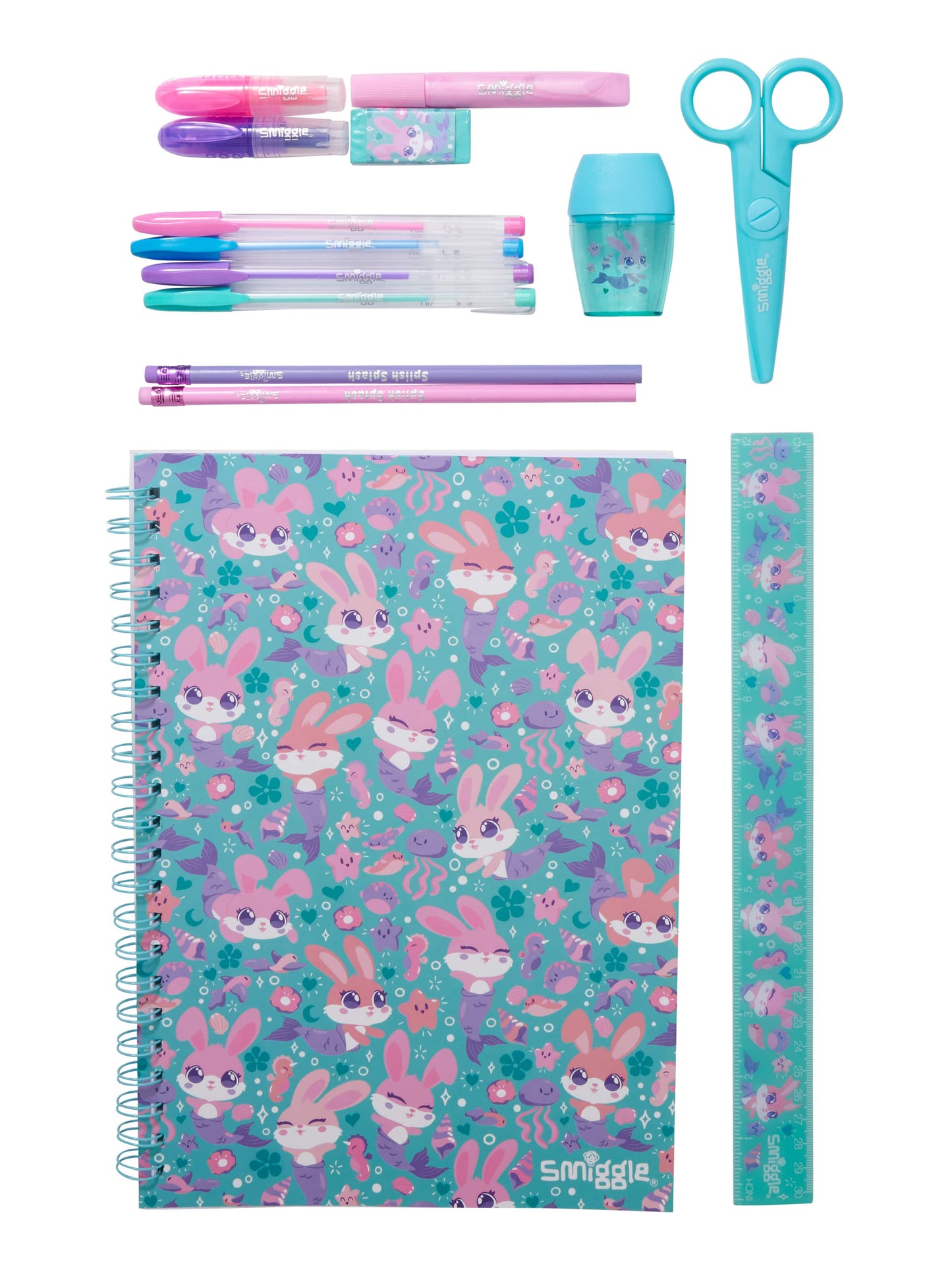 Smiggle - Curious Kırtasiye ve Boyama Seti