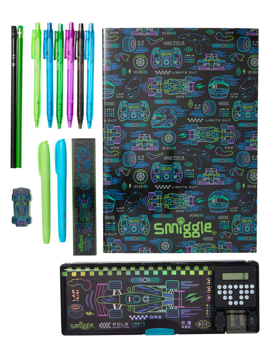 Smiggle - Wonderland Kırtasiye Seti ve Otomatik Kalem Kutusu