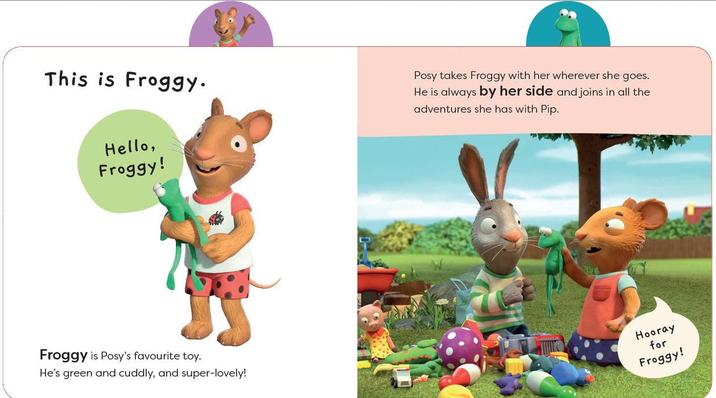 Nosy Crow - İngilizce Pip ve Posy: Favori Şeyler Kitap