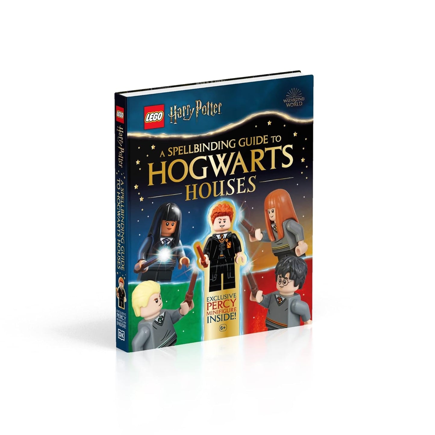 Lego - LEGO Harry Potter Hogwarts Evleri Figür Oyuncaklı Figürlü İngilizce Aktivite ve Hikaye Kitabı