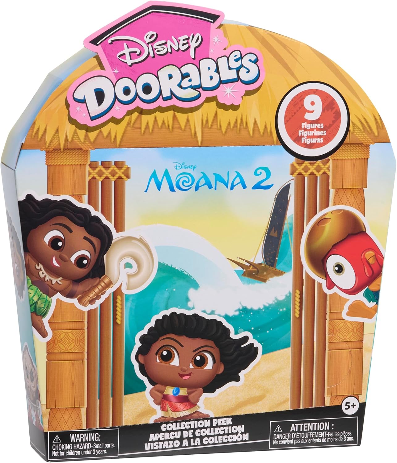 Disney - Disney Doorables Moana 2 Koleksiyon Figür Oyuncakları