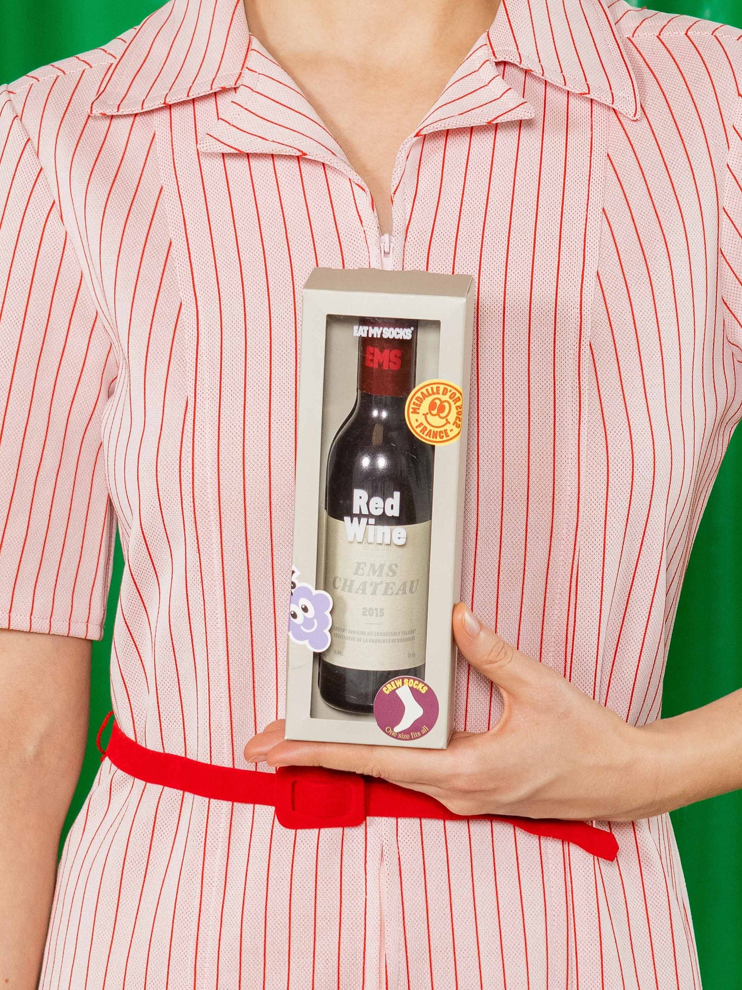 Eat My Socks - Yetişkin Kırmızı Şarap Çorap