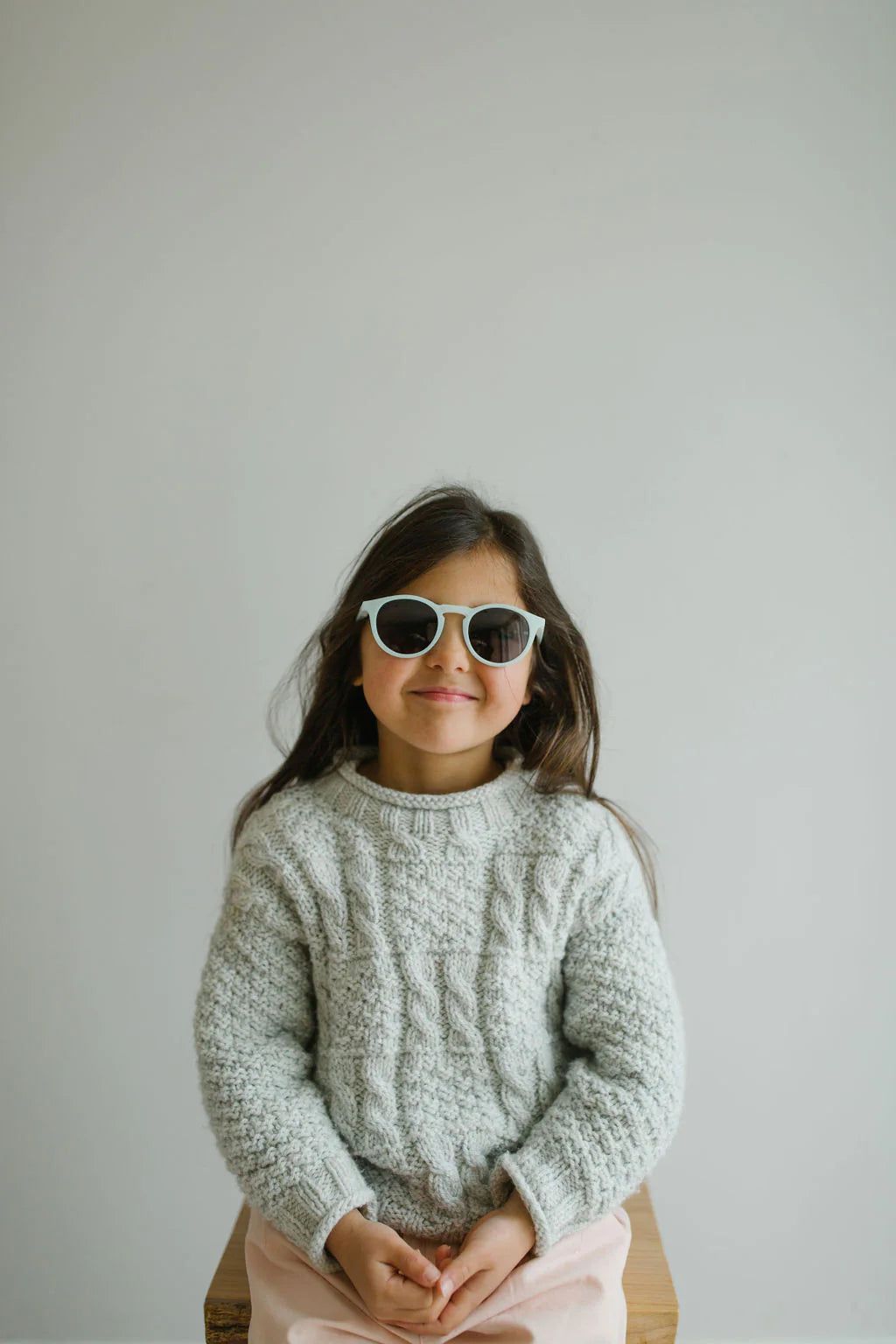 Leosun - Naturel Mavi Polarize UV400 Çocuk Güneş Gözlüğü 3-8 Yaş