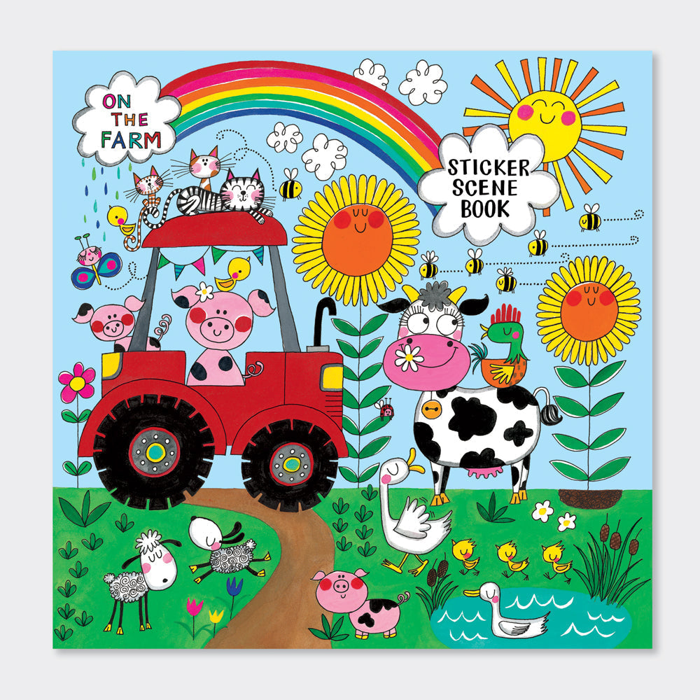 Rachel Ellen - On The Farm Çıkartma Sahnesi Boyama ve Etkinlik Kitabı