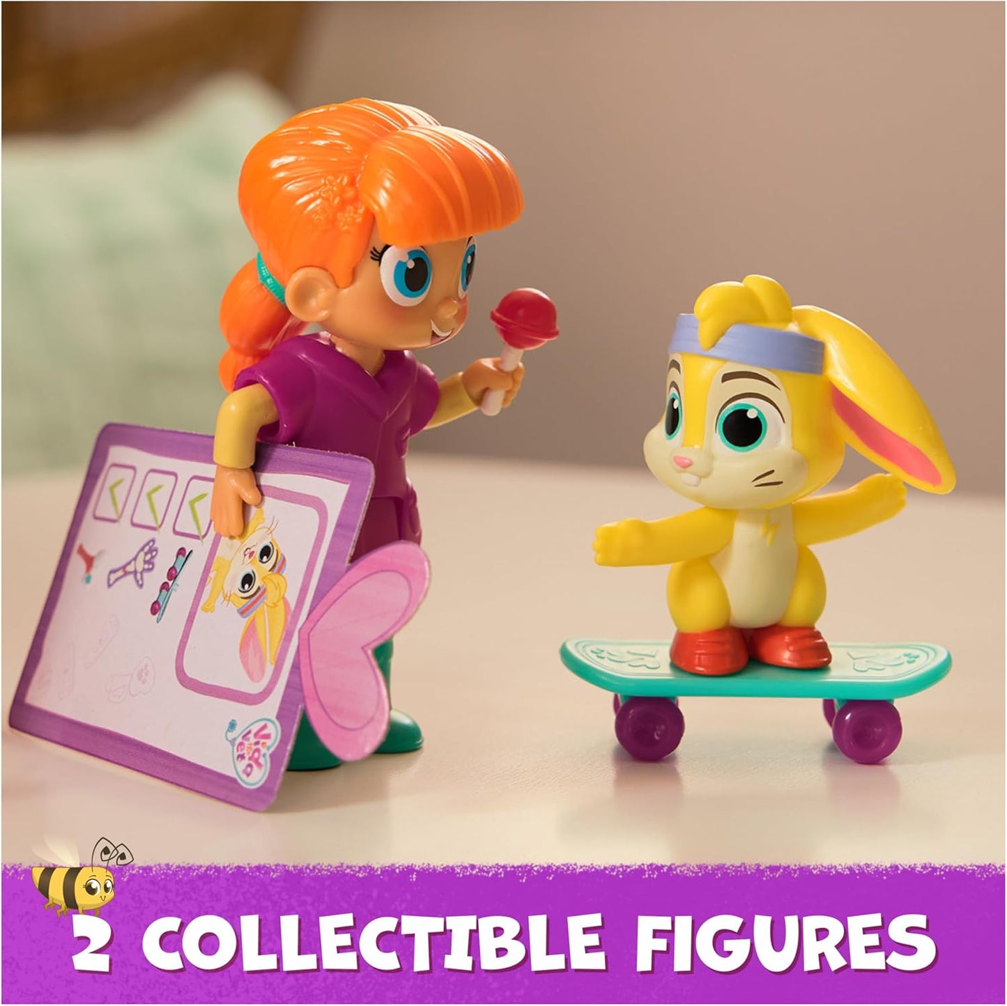 Dinossi - Vida The Vet, Zig Zag'ın Vida & Zig Zag Aksiyon Figürleri