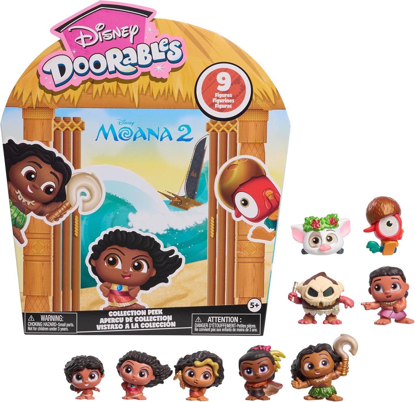 Disney - Disney Doorables Moana 2 Koleksiyon Figür Oyuncakları