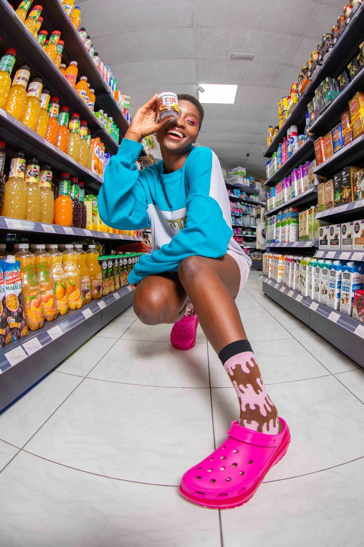 Eat My Socks - Yetişkin Çikolatalı Krema Çorap