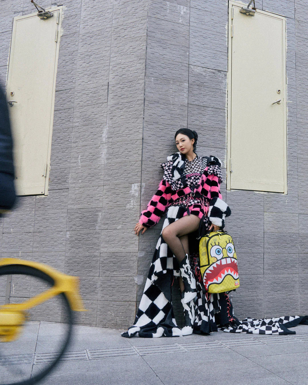 Sprayground - Süngerbob Kareli Bob Dlxsv Sırt Çantası