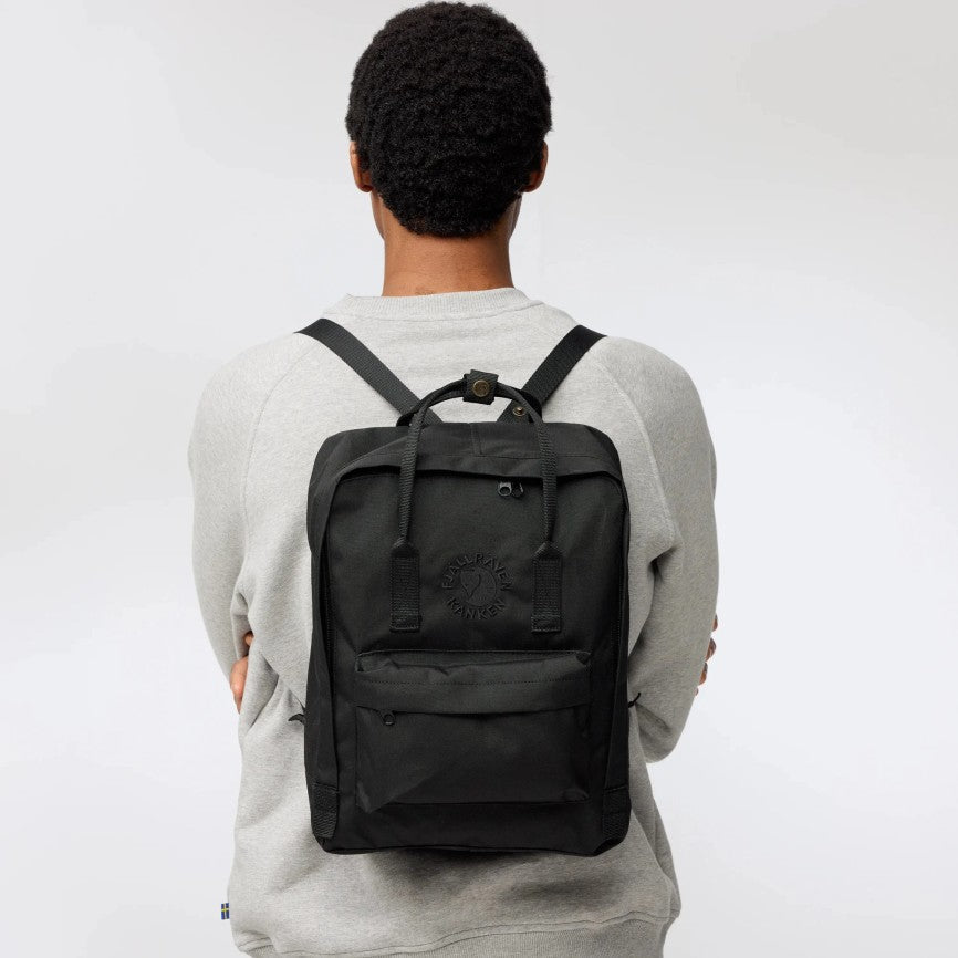 Fjällräven Kånken - RE-Kanken Siyah Özel Seri Sırt Çantası
