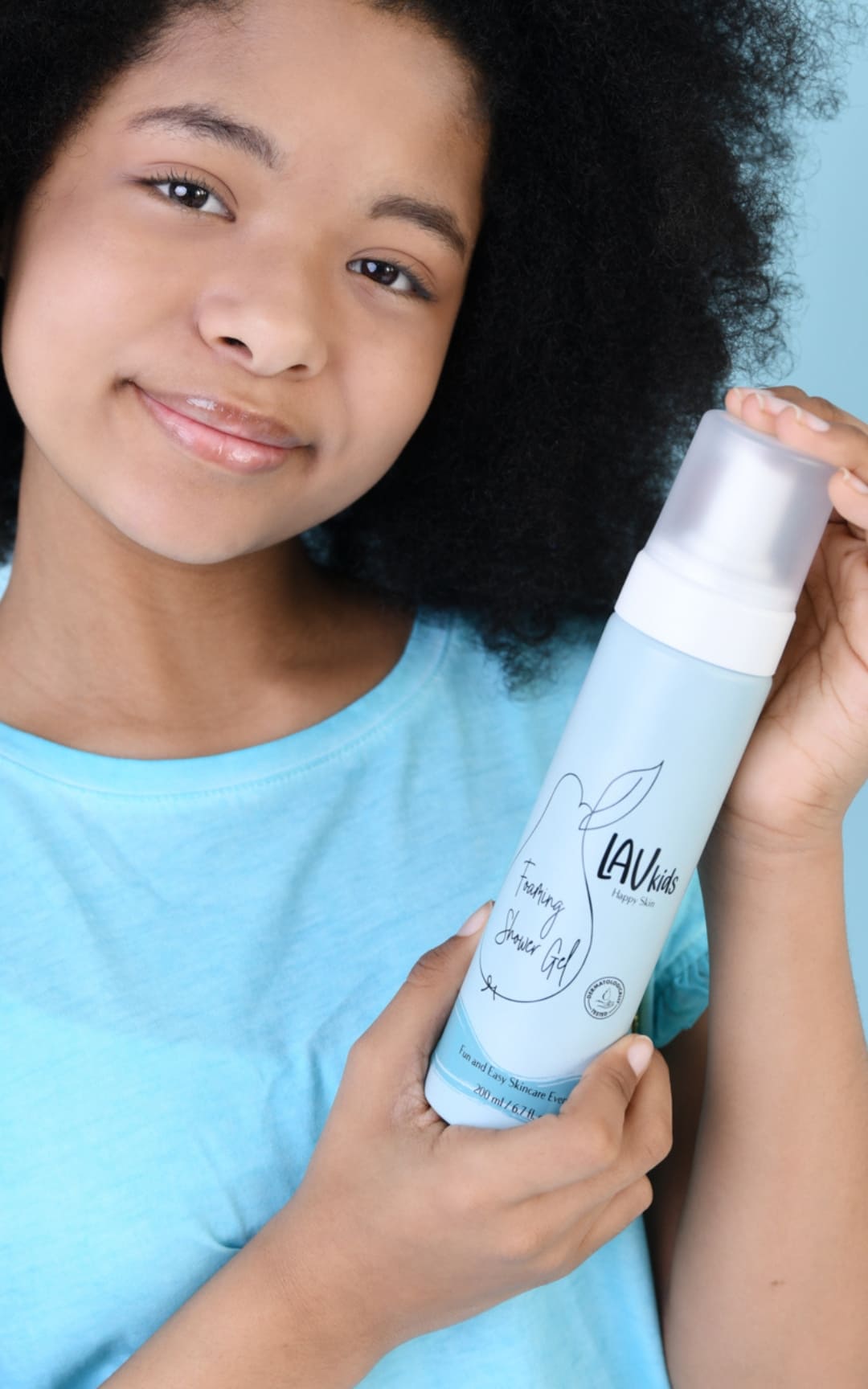 Lav Kids - Çocuk Köpük Formunda Duş Jeli