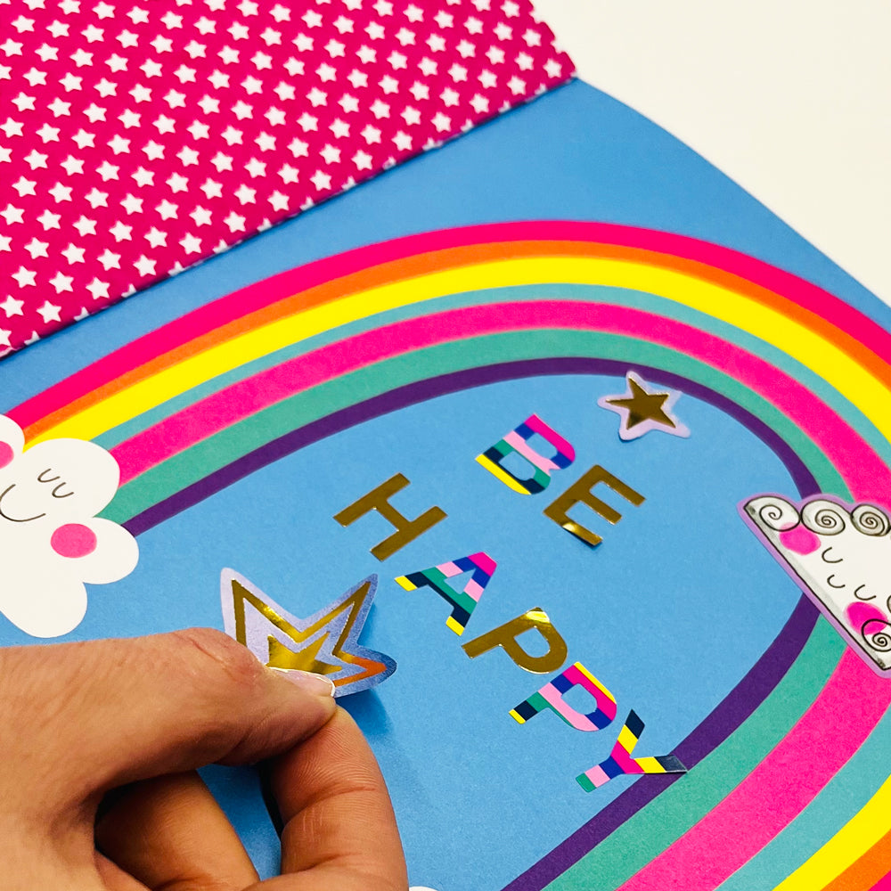 Rachel Ellen - Moondance Çıkartma Sahnesi Boyama ve Etkinlik Kitabı