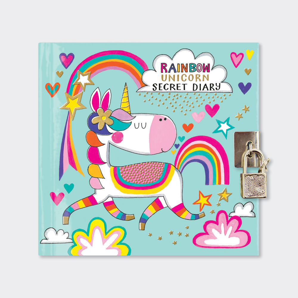 Rachel Ellen - Rainbow Unicorn Kitlenebilir Gizli Günlük