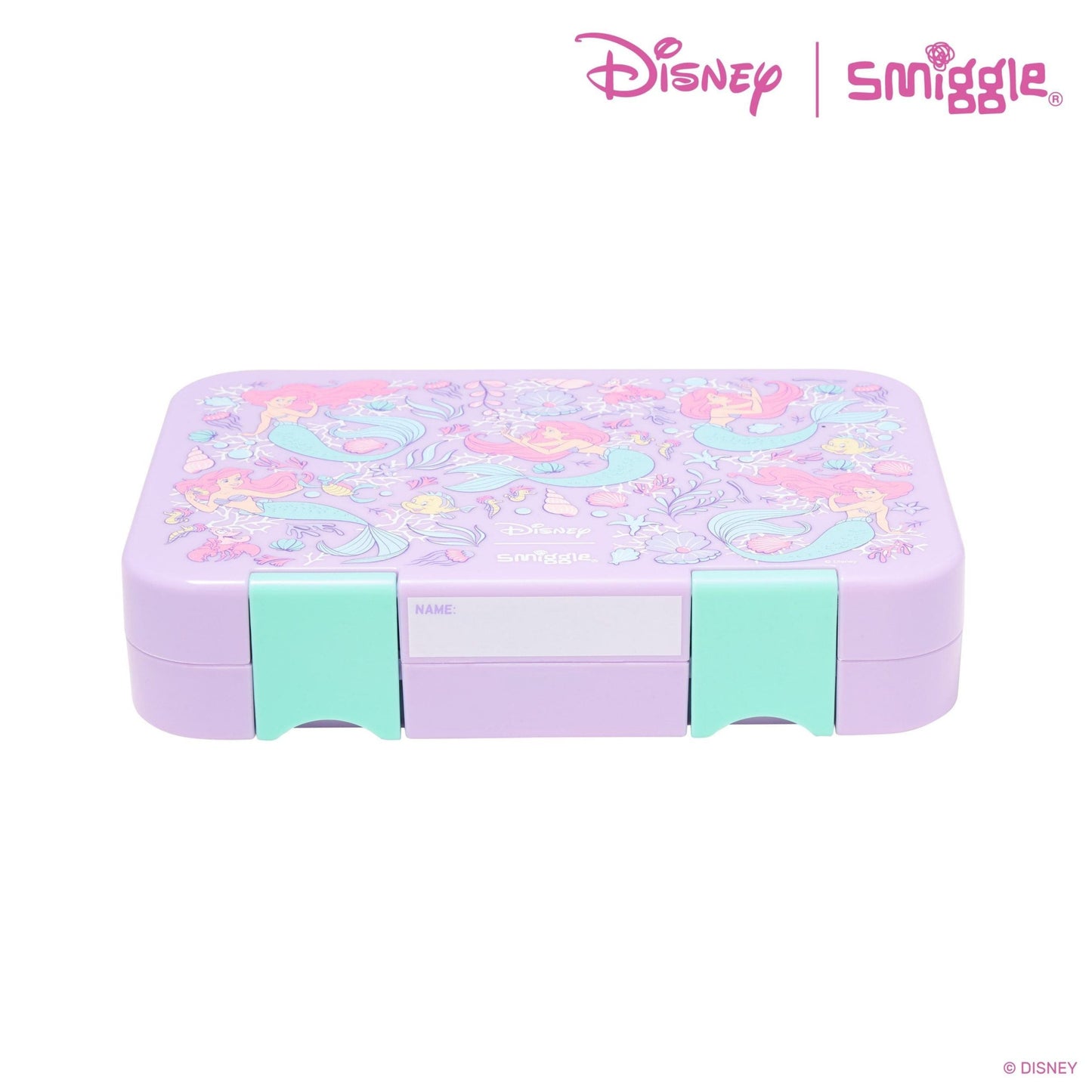 Smiggle - Disney Prensesi Orta Boy Bento Öğle Yemeği Kutusu
