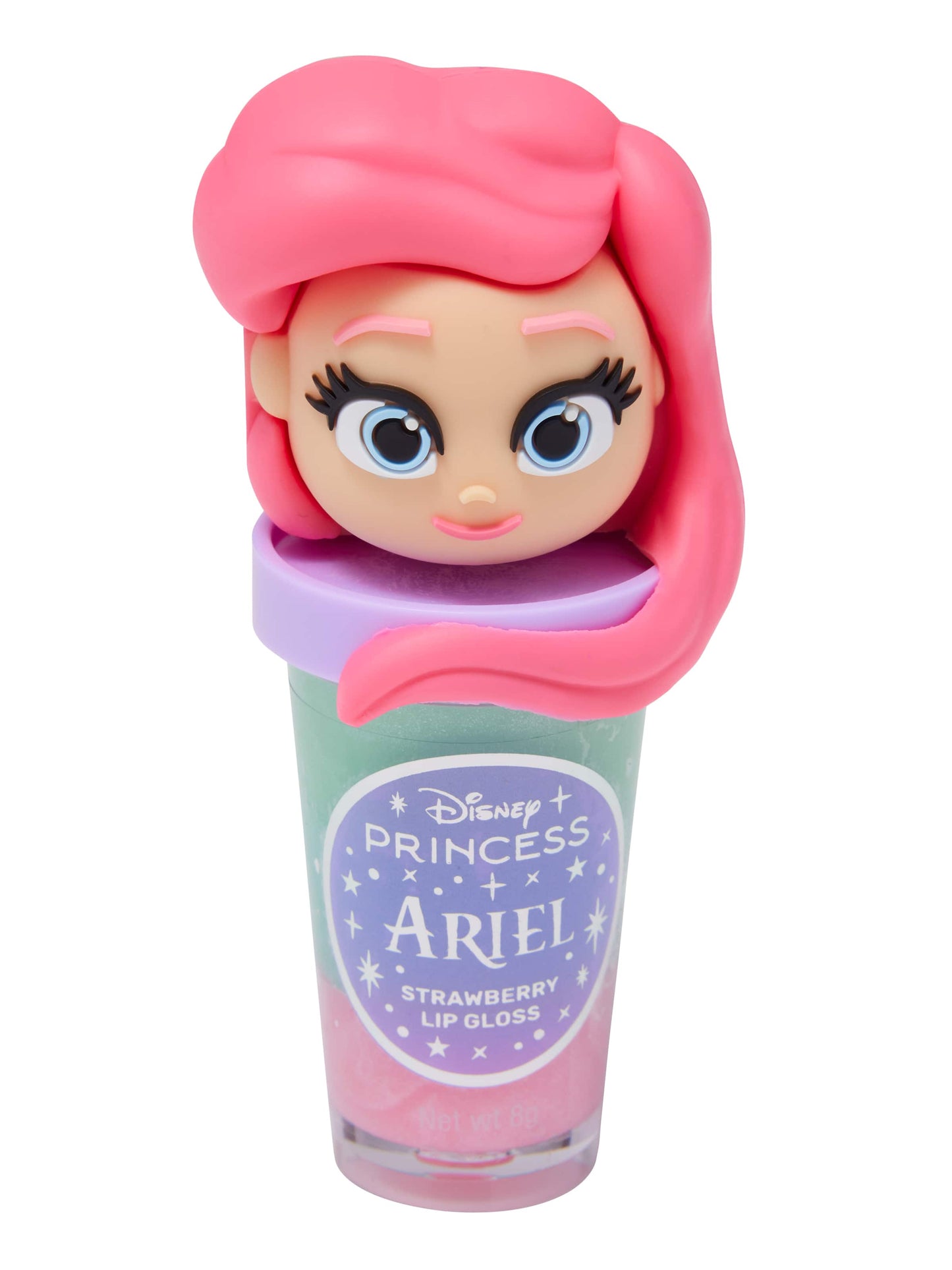 Smiggle - Disney Prensesler Çocuk Dudak Parlatıcısı ve Kabı