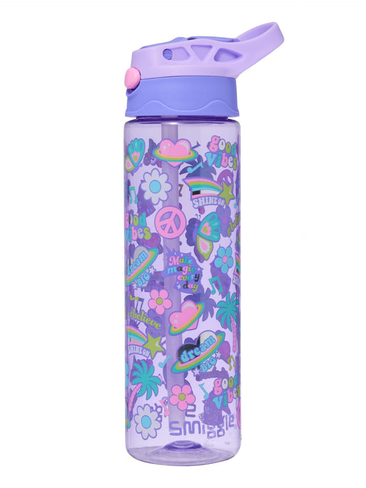 Smiggle - All Stars 650ML Otomatik Ağızlıklı BPAsız Suluk