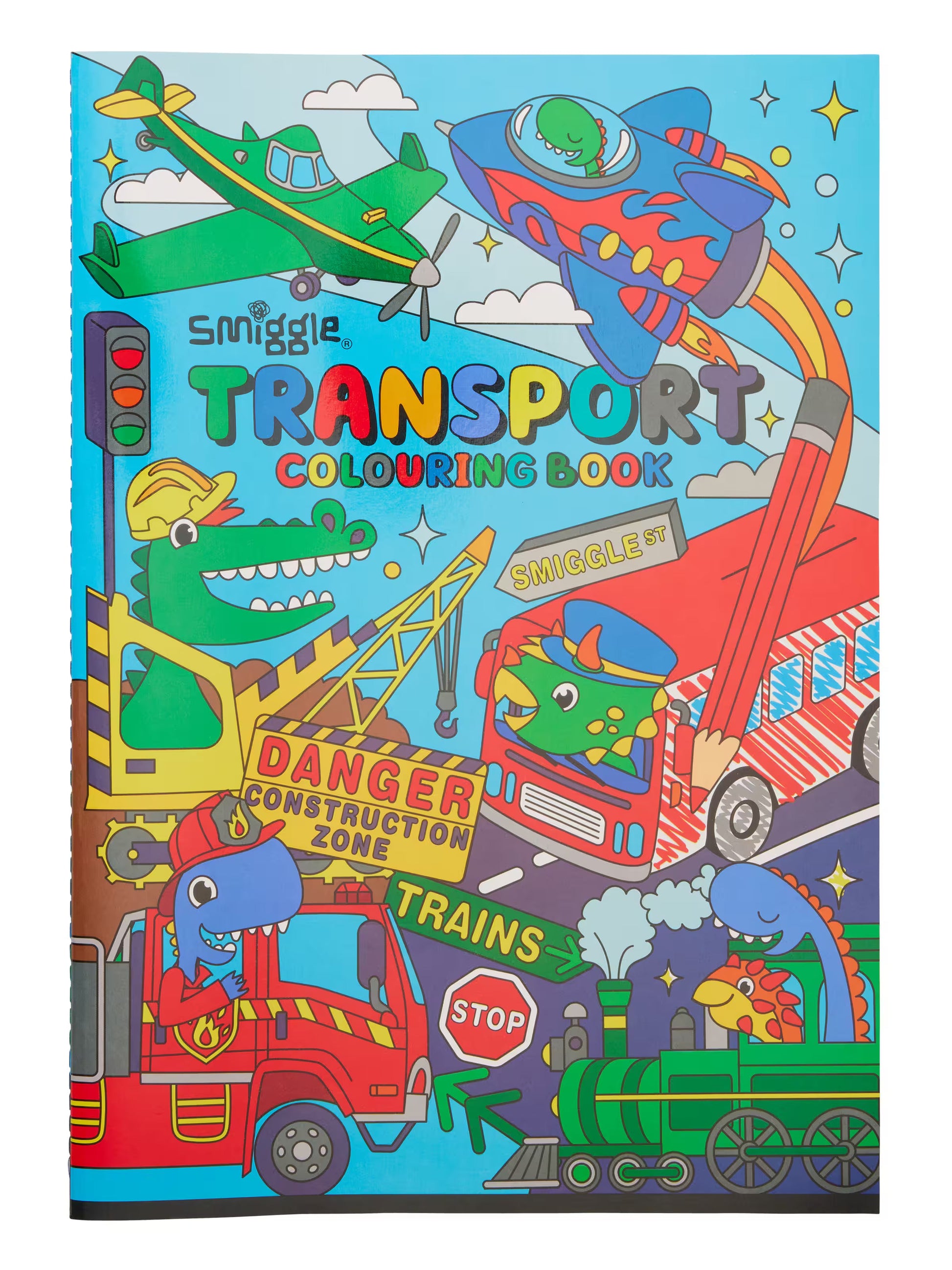 Smiggle - Araçlar Boyama Kitabım