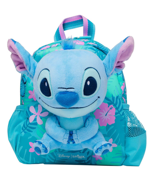 Smiggle - Stitch Çıkarılabilir Oyuncaklı Kreş Okul Sırt Çantası