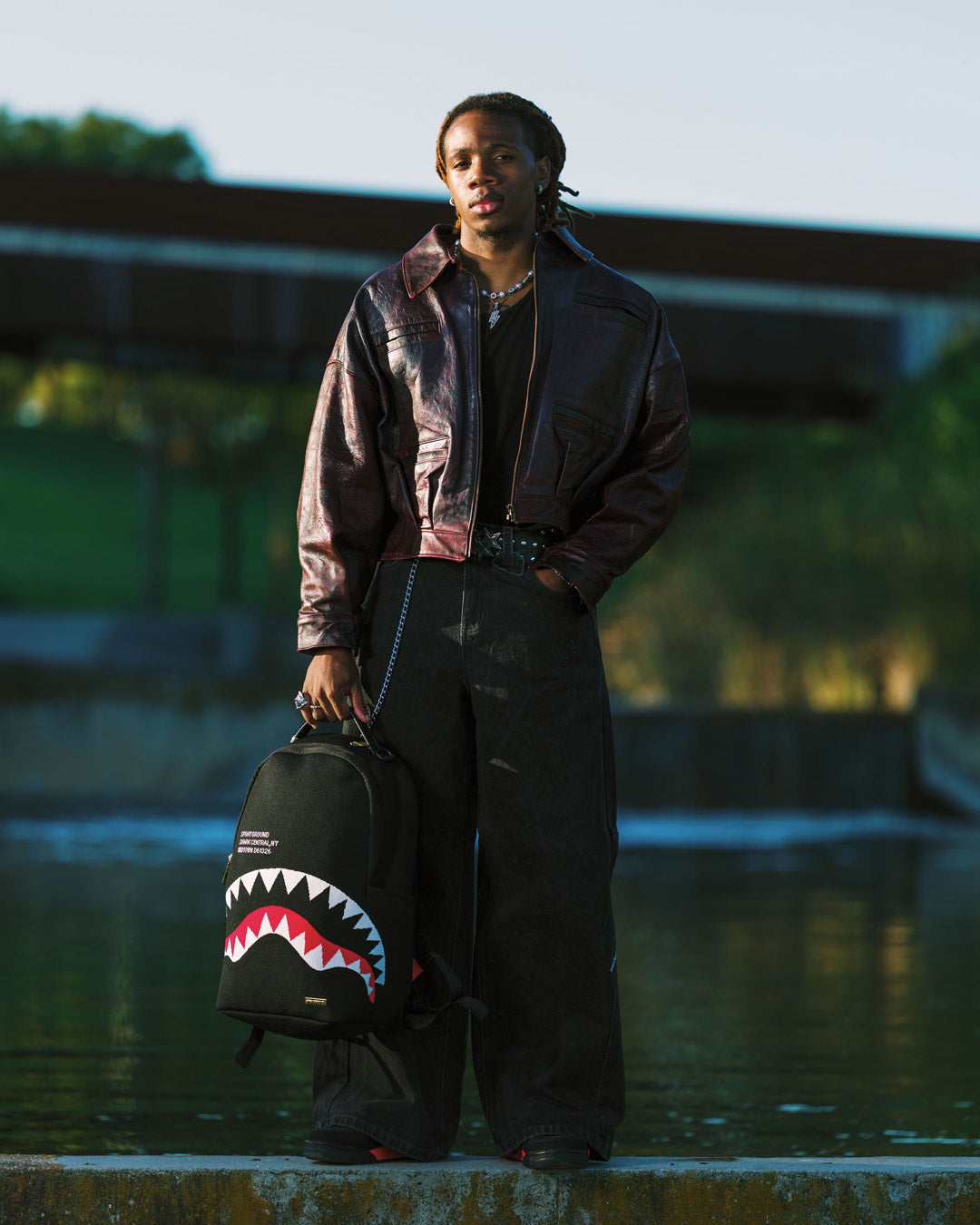 Sprayground - Shark Central Aeroflex Sırt Çantası